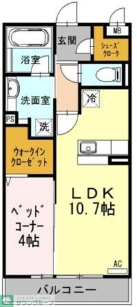 マリアエレナの物件間取画像